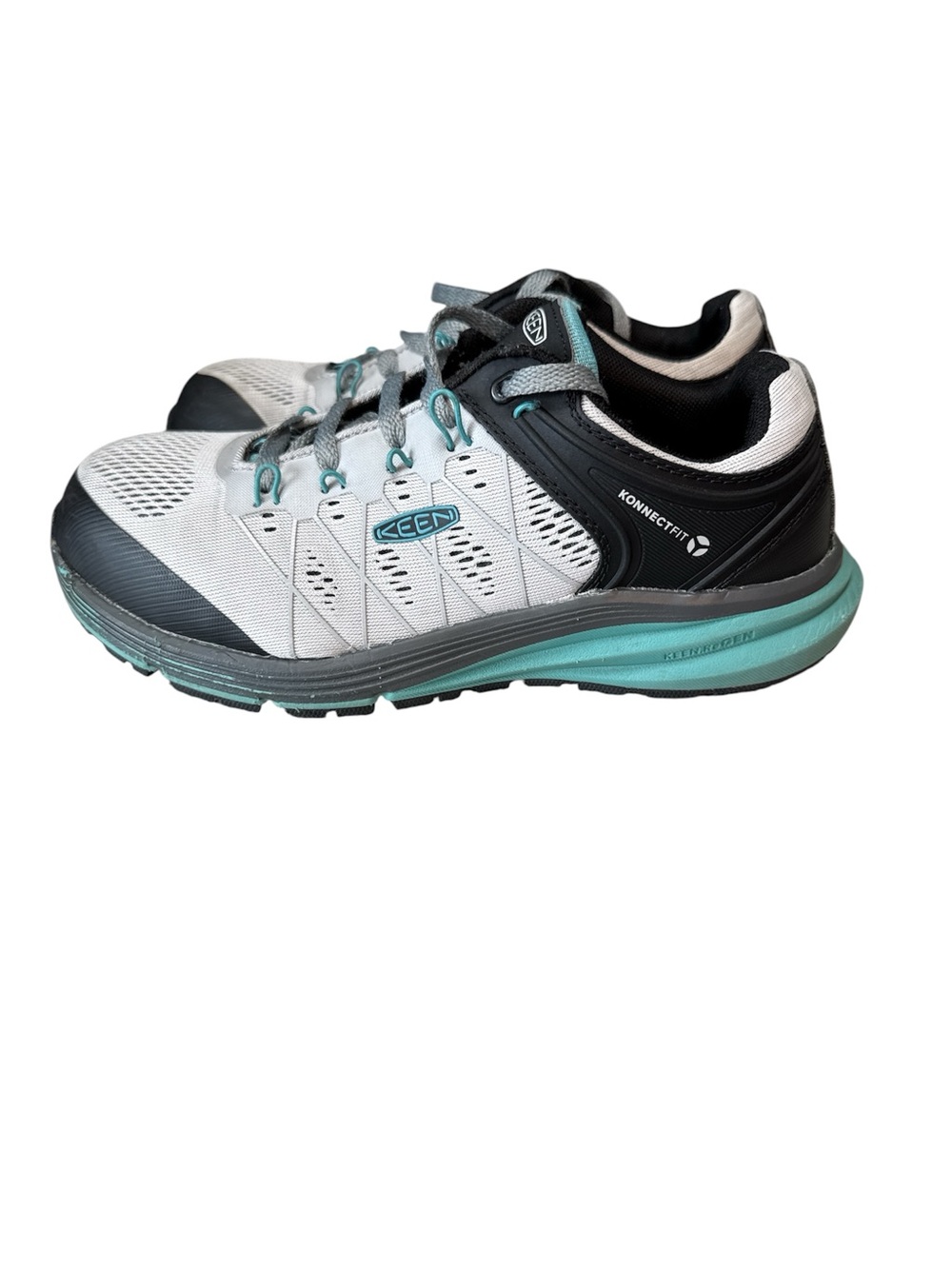Women's 7.5 Keen Utility Vista energy Steel Toe (Carbon Fiber) Work Shoes hiking